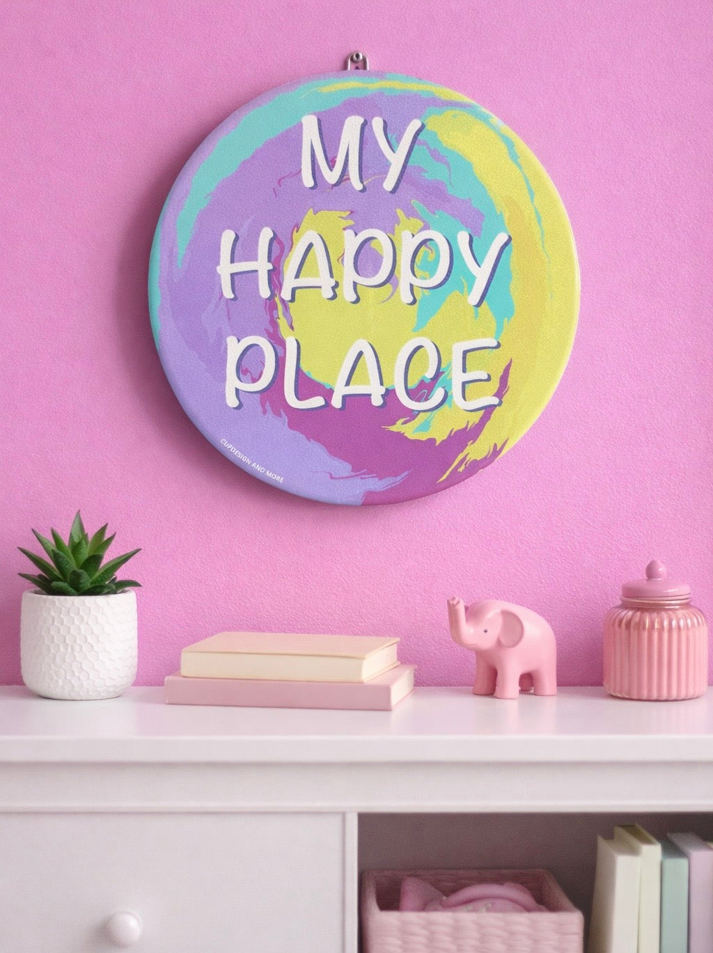 Decoratiebord | My happy place