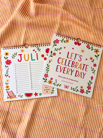 Kalender | Let's Celebrate Every Day